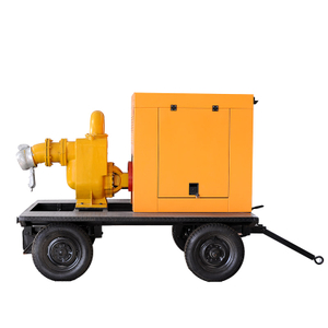 Unit Pompa Air Diesel Mobile Pertanian untuk Sistem Irigasi